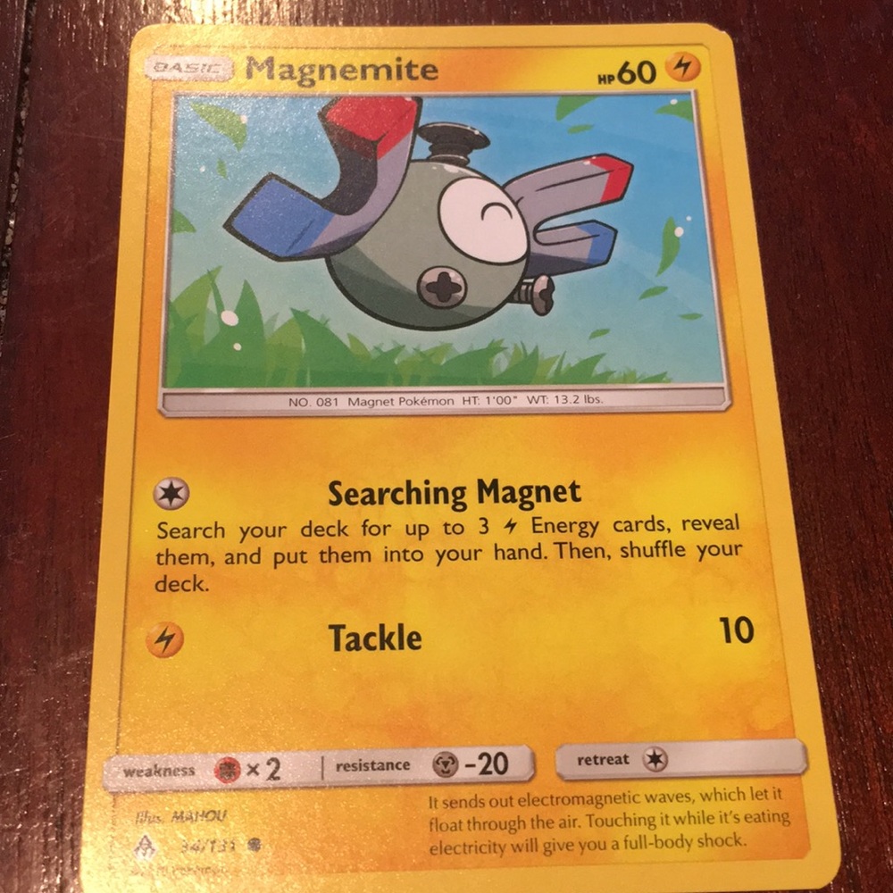 Magnemite Pokémon Card
